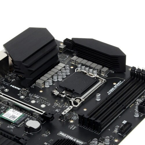 Материнская плата MSI PRO Z790-S WIFI 2 x кабель SATA, антенна Wi-Fi, документация, задняя планка, крепеж для разъема M.2