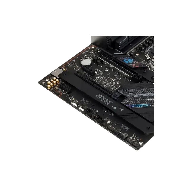 Материнская плата ASUS ROG STRIX B760-F GAMING WIFI (90MB1CT0-M1EAY0) 2 x кабель SATA, антенна Wi-Fi, брелок, документация, комплект наклеек, стяжки для кабелей