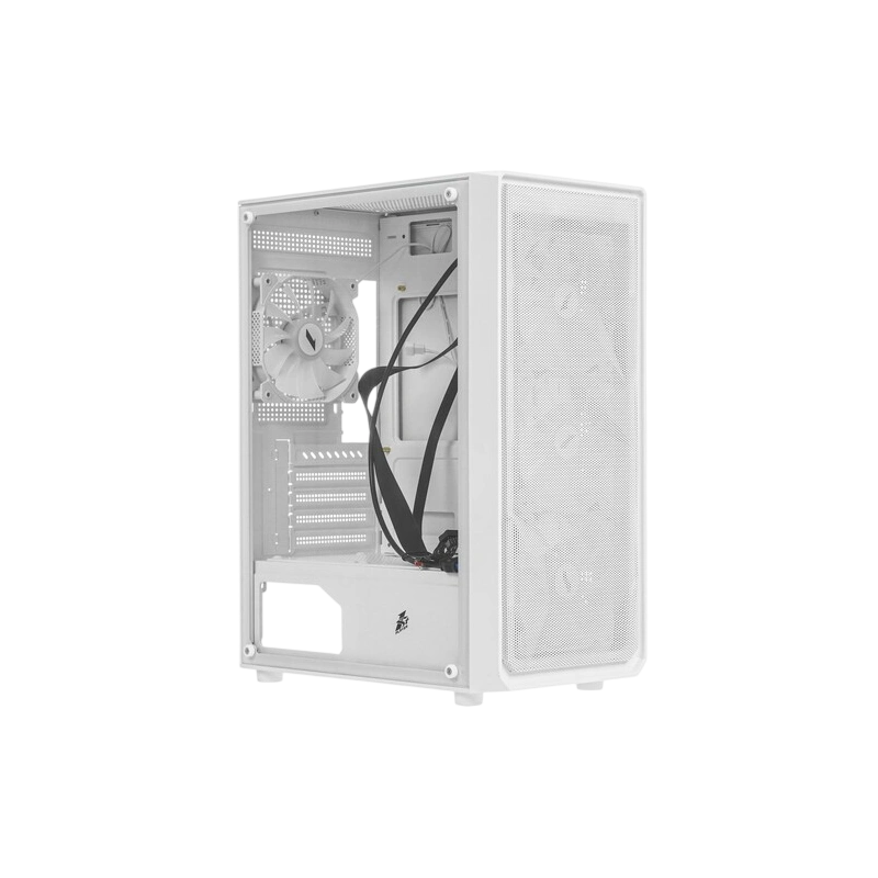 Компьютерный корпус 1STPLAYER FD3 FRGB White (FD3-WH-4F1-W)
