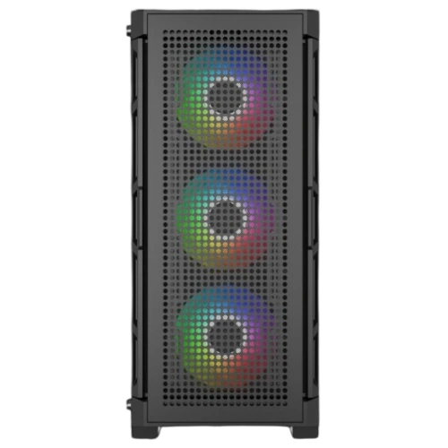 Компьютерный корпус Powercase ULTIMATE TG ARGB Black (CUB-A4)