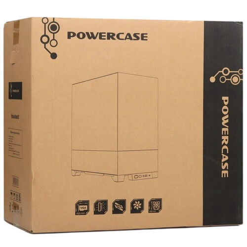 Компьютерный корпус Powercase VISION Black V2 TG Black (CVBAV2-L0) документация