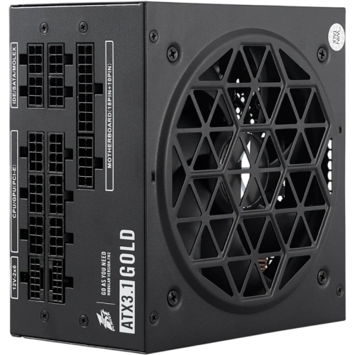 Блок питания 1STPLAYER 1200W NGDP GOLD Black (HA-1200BA4) 16 Pin (PCIe 5.1 Connector Cable Details)