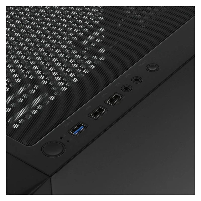 Компьютерный корпус Powercase Mistral AY4B ARGB TG Black (CMAYB-A4)