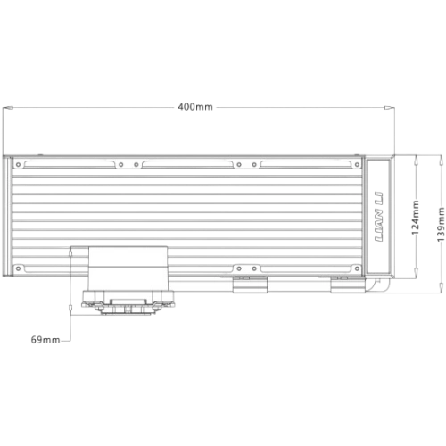 Система жидкостного охлаждения для процессора Lian Li HydroShift II LCD-C 360N Black (GHS2LCD36B) (G89.GHS2LCD36B.R0)