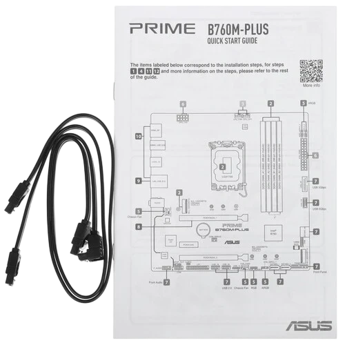 Материнская плата ASUS PRIME B760M-PLUS (90MB1GY0-M0EAY0)