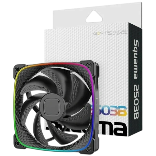 Вентилятор для корпуса Geometric Future Squama 2503B 5V ARGB Black (1F2503B112001) (GF_SQM-2503B-SP)