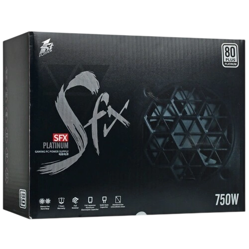 Блок питания 1STPLAYER 750W SFX Black (PS-750SFX)