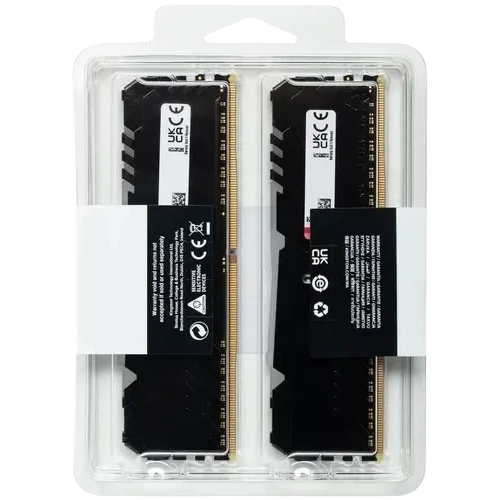 Оперативная память 32 Gb 3200 MHz Kingston FURY Beast RGB XMP Black (KF432C16BB12AK2/32)