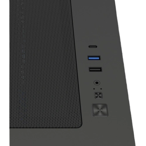 Компьютерный корпус XASTRA QW500M 3ARGB-C10-UC ARGB Black (QW500M-3FM12A-C10-UC)