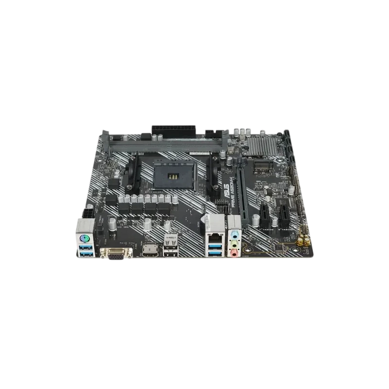 Материнская плата ASUS PRIME A520M-K x кабель SATA, диск с ПО, документация, задняя планка, крепеж для разъема M.2