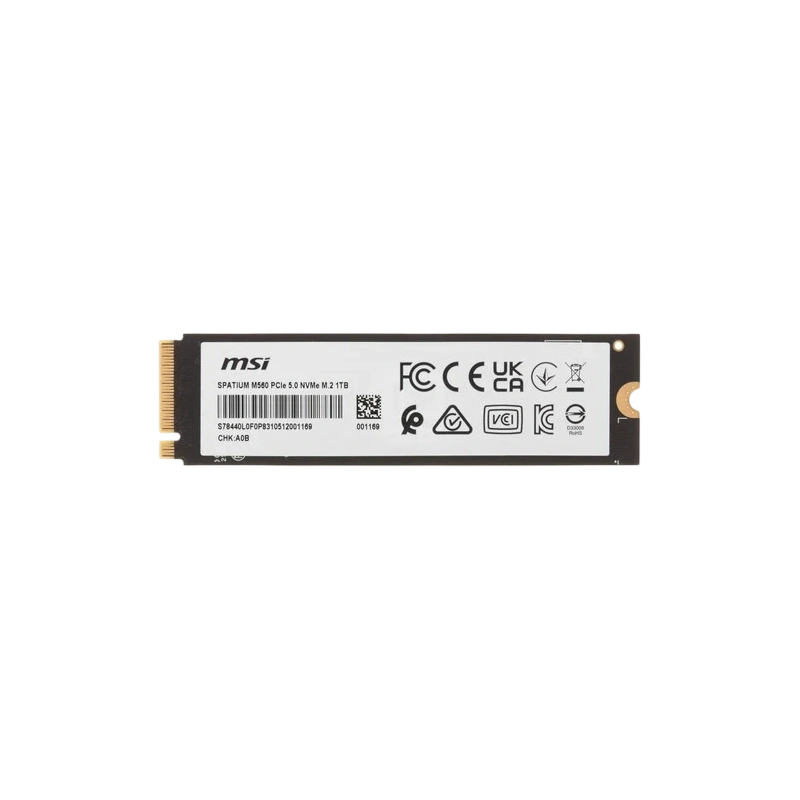 Твердотельный накопитель MSI 1000 Gb SPATIUM M560 (S78-440L0F0-P83)