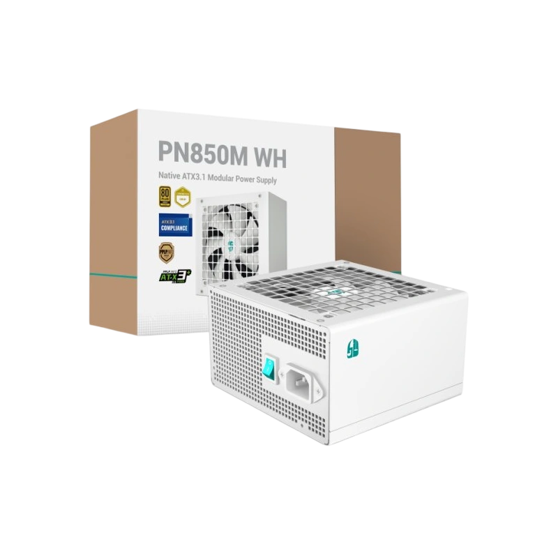 Блок питания Deepcool 850W PN850M White (R-PN850M-FC0W-WGEU) 16 Pin (PCIe 5.0 Connector Cable Details)