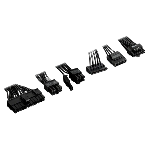 Блок питания Chieftec 850W POLARIS 3.0 (PPS-850FC-A3) (PCIe 5.0 Connector Cable Details) документация, комплект кабелей