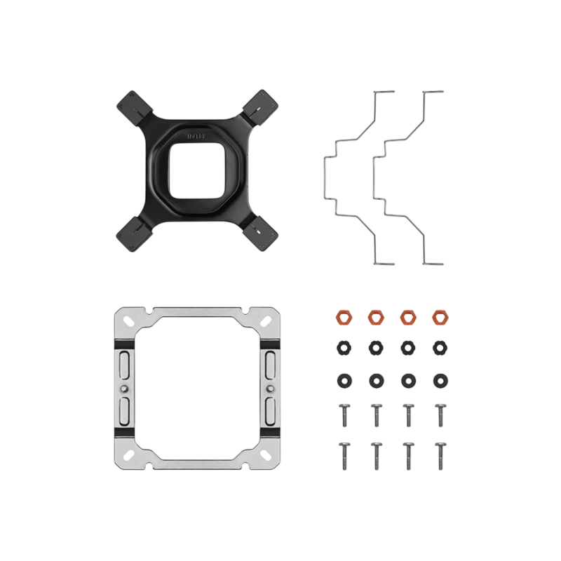 Кулер для процессора Deepcool AK400 Silver/Black (AK400-BKNNMN-G-1)