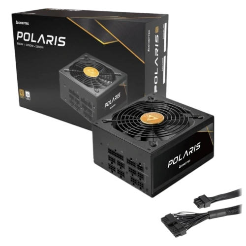 Блок питания Chieftec 850W POLARIS (PPS-850FC) документация, комплект кабелей, комплект крепежа