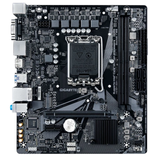 Материнская плата Gigabyte H610M S2H V2 документация, задняя планка