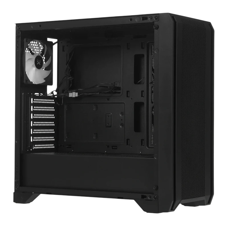 Компьютерный корпус XASTRA A500 4ARGB Black (A500-BK-FC120ARGB-4F-GL)