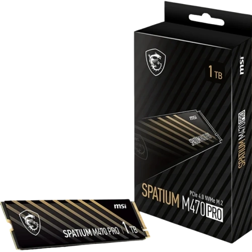Твердотельный накопитель MSI 1000 Gb SPATIUM M470 PRO (S78-440L0J0-P83) BOX