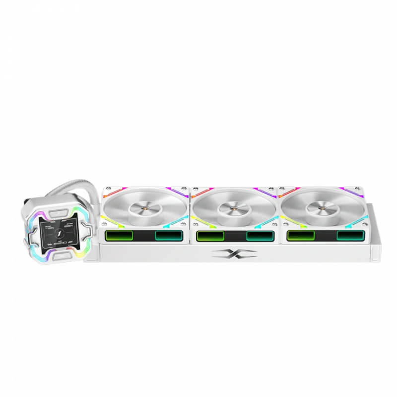 Система жидкостного охлаждения для процессора 1STPLAYER X-360 ARGB White (X-360-WH)