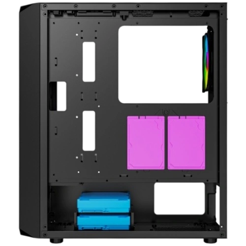Компьютерный корпус Powercase Mistral C4B TG Black (CMICB-L4)