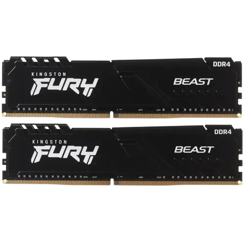 Оперативная память 64 Gb 3600 MHz Kingston FURY Beast Black (KF436C18BBK2/64)
