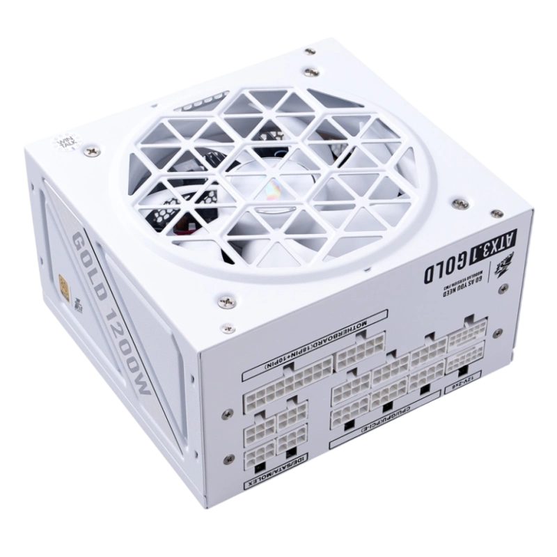Блок питания 1STPLAYER 1200W NGDP GOLD White (HA-1200BA4-WH) 16 Pin (PCIe 5.1 Connector Cable Details)