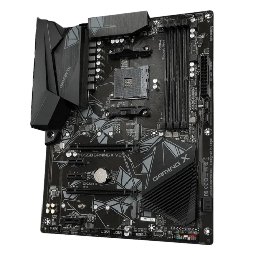 Материнская плата Gigabyte B550 GAMING X V2 диск с ПО, документация