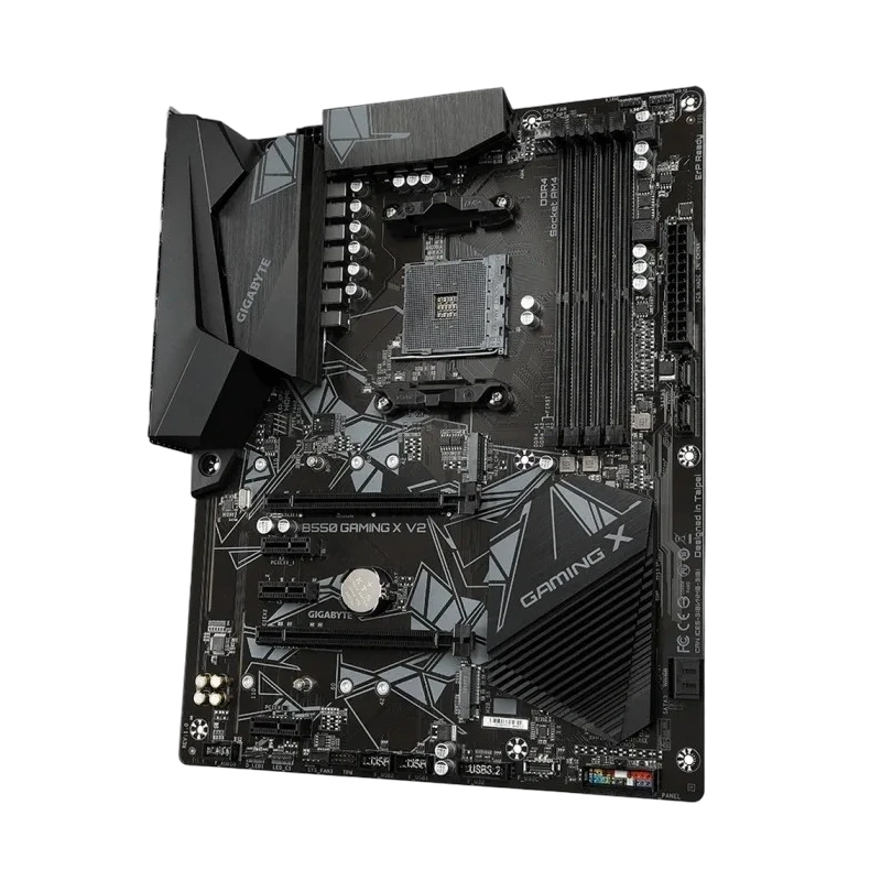 Материнская плата Gigabyte B550 GAMING X V2 диск с ПО, документация