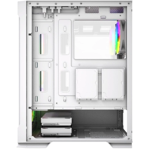 Компьютерный корпус Powercase Mistral AZ4W ARGB TG White (CMAZW-A4)
