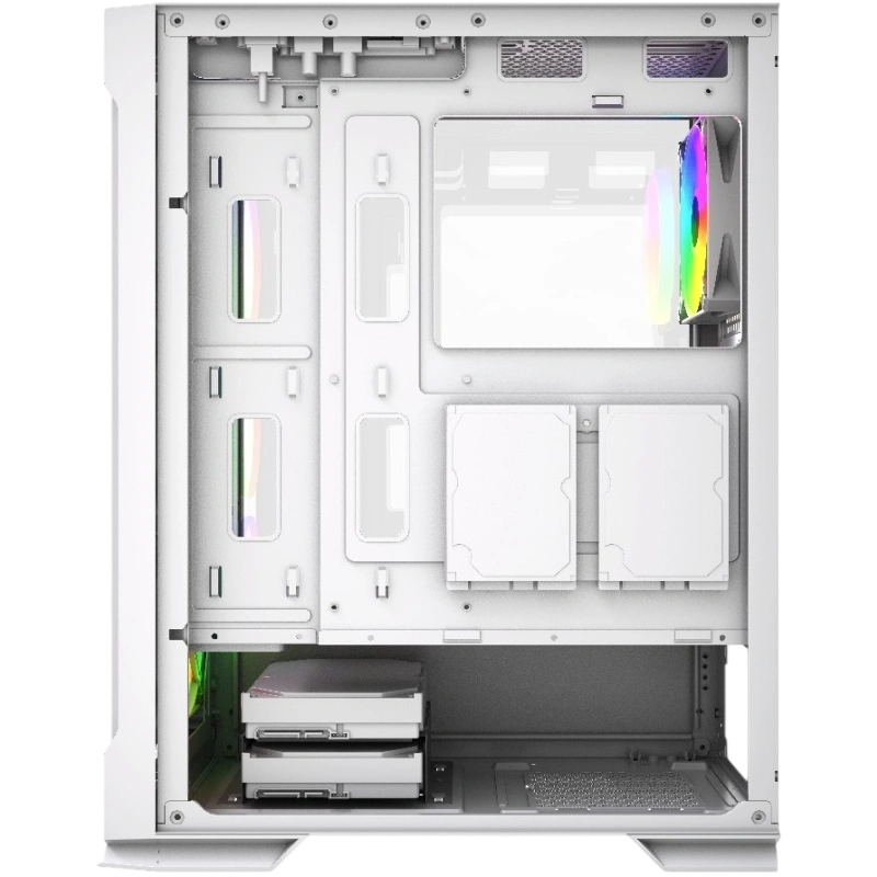 Компьютерный корпус Powercase Mistral AZ4W ARGB TG White (CMAZW-A4)