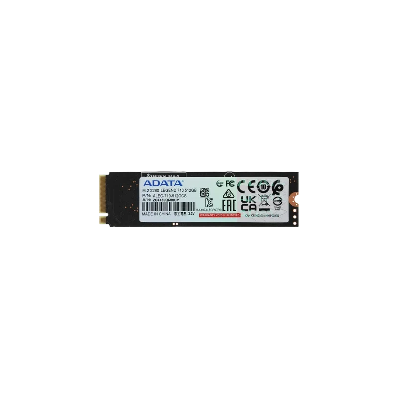 Твердотельный накопитель ADATA XPG 512 Gb LEGEND 710 (ALEG-710-512GCS)