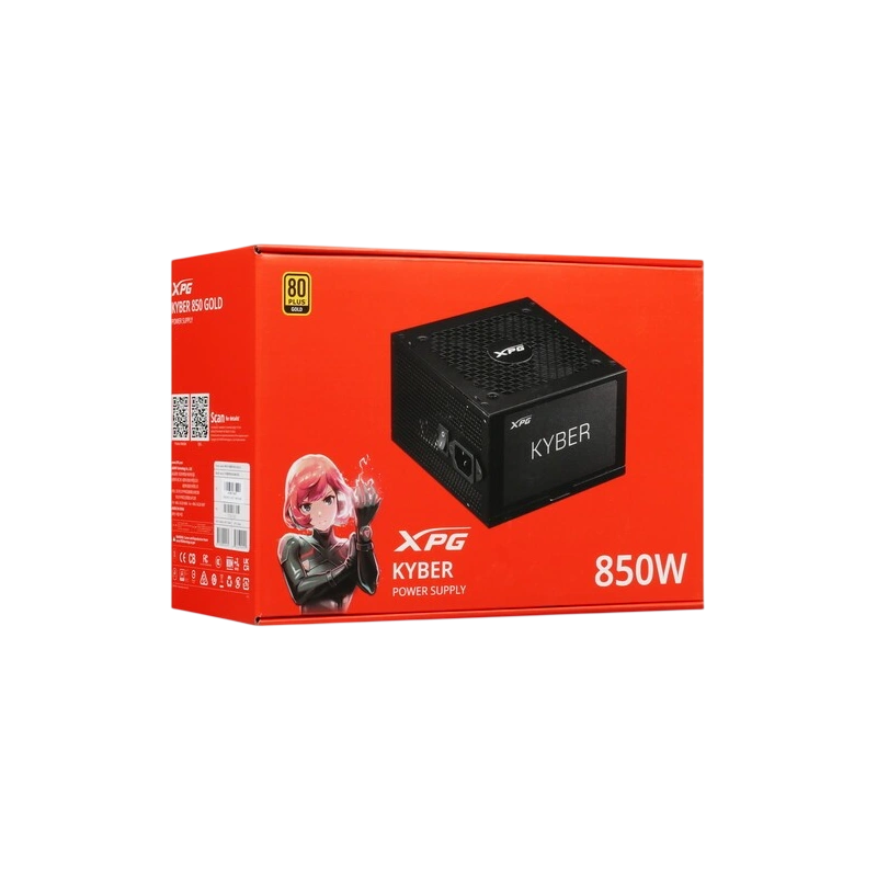Блок питания ADATA XPG 850W KYBER (KYBER850G-BKCEU)