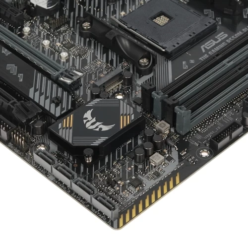 Материнская плата ASUS TUF GAMING B550M-PLUS 2 x кабель SATA, диск с ПО, документация, задняя планка, комплект наклеек