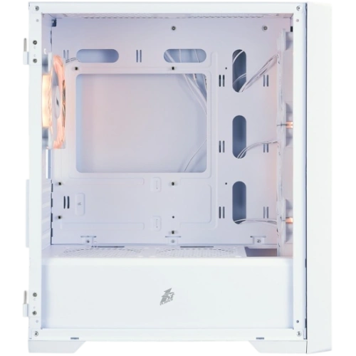 Компьютерный корпус 1STPLAYER TRILOBITE T4-G GLASS ARGB White (T4-G-WH-4FS7-W)