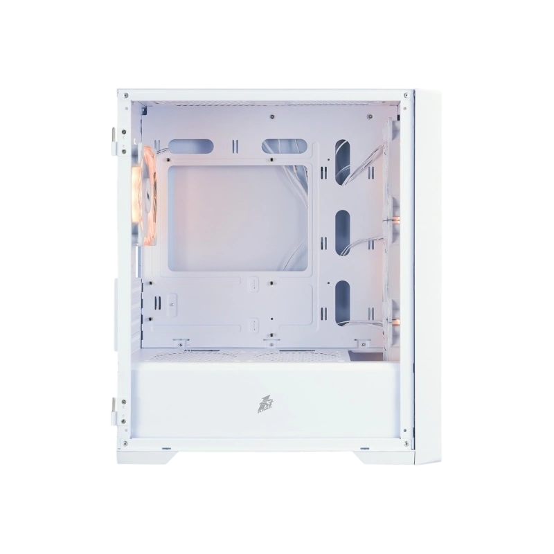 Компьютерный корпус 1STPLAYER TRILOBITE T4-G GLASS ARGB White (T4-G-WH-4FS7-W)