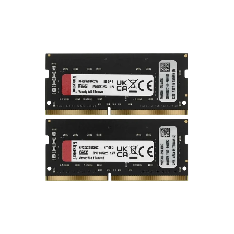 Оперативная память 32 Gb 3200 MHz Kingston FURY IMPACT (KF432S20IBK2/32) RTL