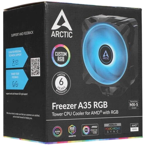 Кулер для процессора Arctic Cooling FREEZER A35 RGB AM4 ACFRE00114A