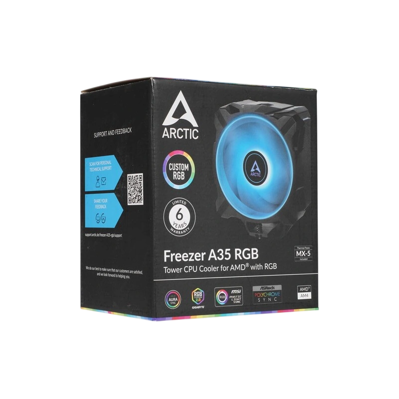Кулер для процессора Arctic Cooling FREEZER A35 RGB AM4 ACFRE00114A