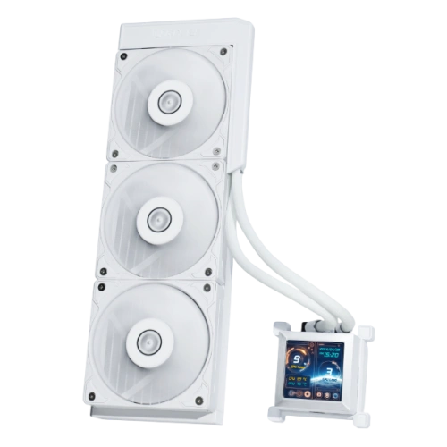 Система жидкостного охлаждения для процессора Lian Li HydroShift LCD 360S White (G89.GHSLCD36SW.R0)