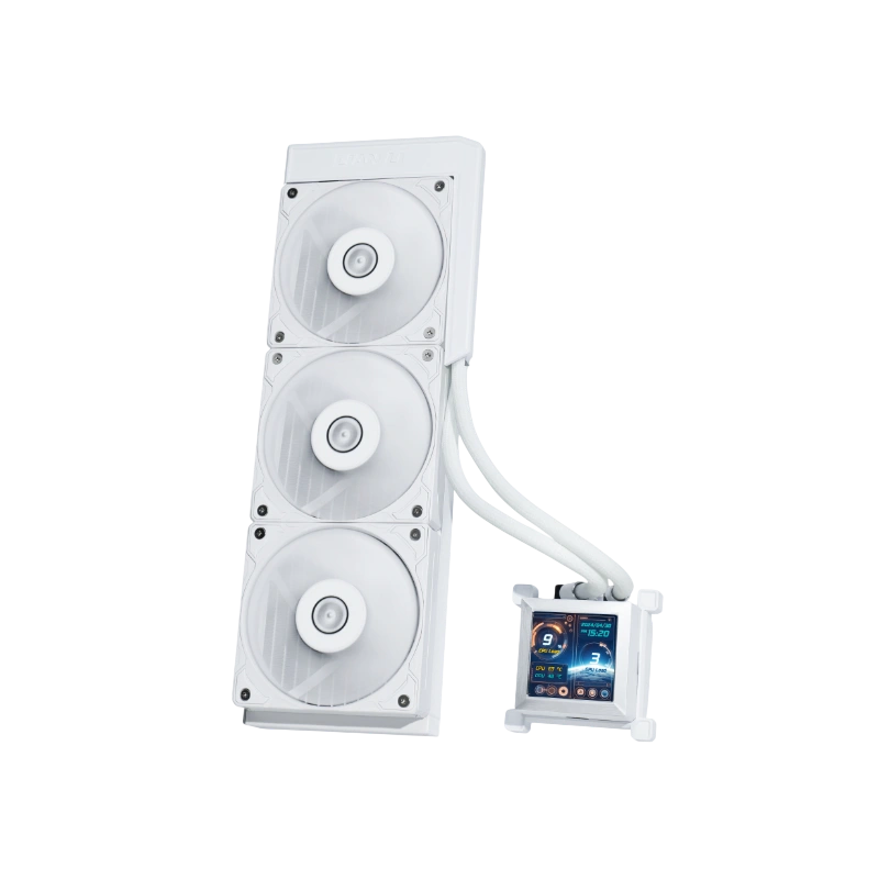 Система жидкостного охлаждения для процессора Lian Li HydroShift LCD 360S White (G89.GHSLCD36SW.R0)
