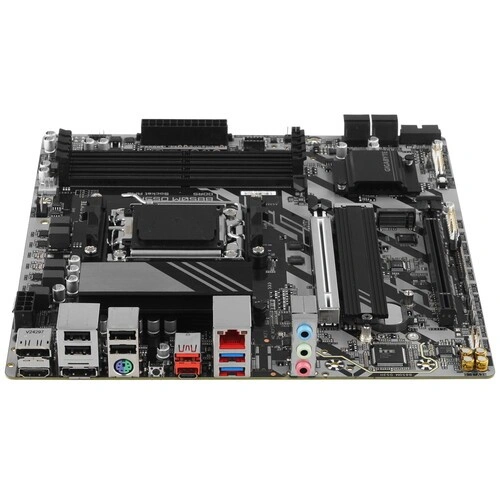 Материнская плата Gigabyte B850M DS3H документация, задняя планка