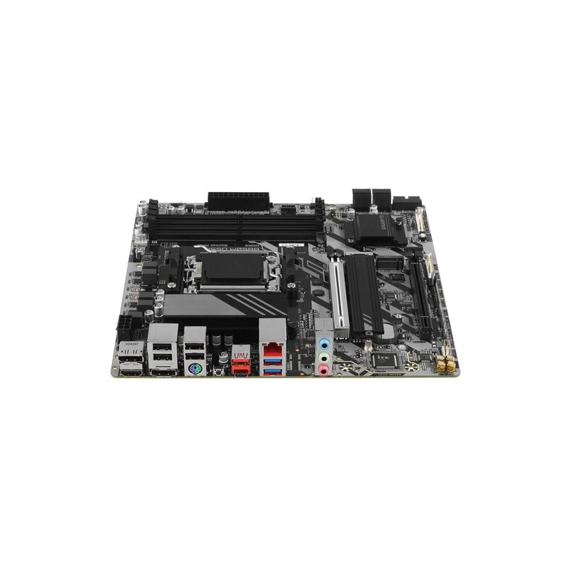 Материнская плата Gigabyte B850M DS3H документация, задняя планка
