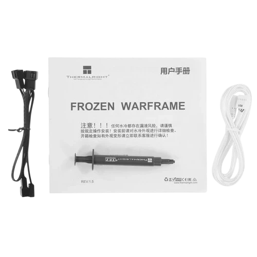 Система жидкостного охлаждения для процессора Thermalright Frozen Warframe 360 Ultra ARGB White (TRFW360UAW)