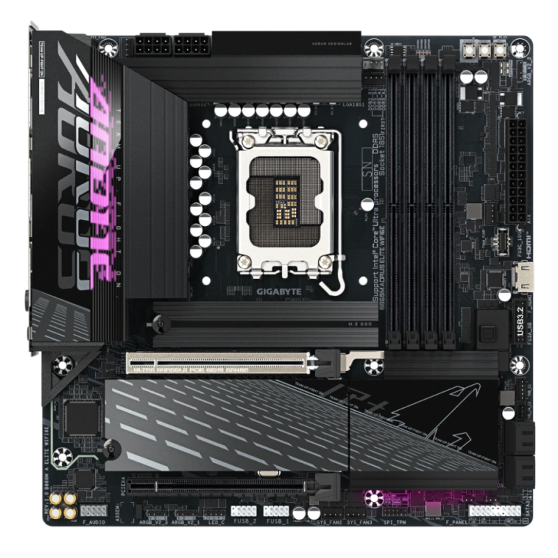 Материнская плата Gigabyte B860M AORUS ELITE WIFI6E