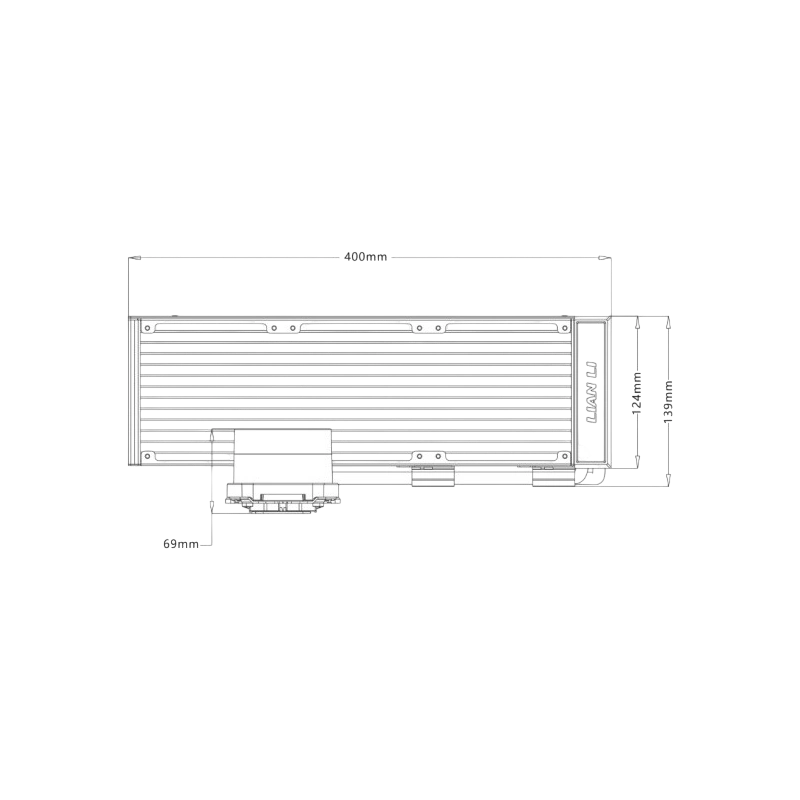 Система жидкостного охлаждения для процессора Lian Li HydroShift II LCD-C 360N White (GHS2LCD36W) (G89.GHS2LCD36W.R0)