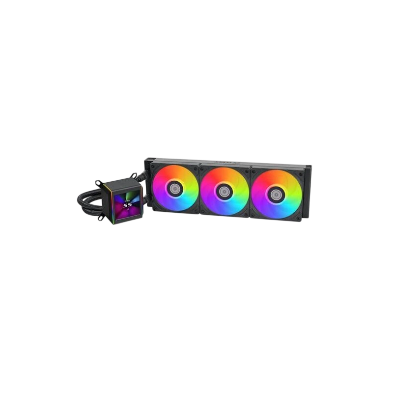 Система жидкостного охлаждения для процессора Lian Li GALAHAD II LCD 360 Black ARGB (GA2ALCD36B) (G89.GA2ALCD36B.R0) PWM