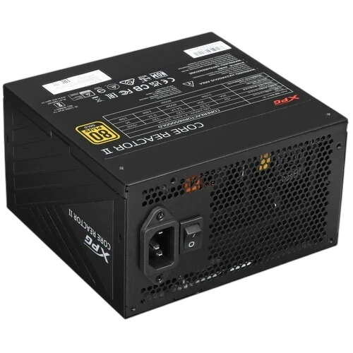 Блок питания ADATA XPG 650W CORE REACTOR II (COREREACTORII650G-BKCEU) 16 Pin (PCIe 5.0 Connector Cable Details) документация, комплект кабелей