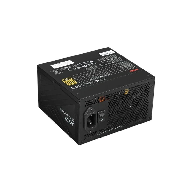 Блок питания ADATA XPG 650W CORE REACTOR II (COREREACTORII650G-BKCEU) 16 Pin (PCIe 5.0 Connector Cable Details) документация, комплект кабелей