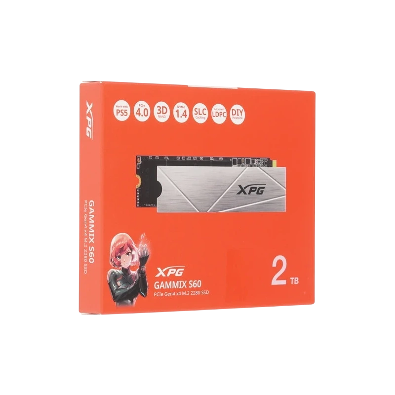 Твердотельный накопитель ADATA XPG 2000 Gb S60 Gray (AGAMMIXS60-2T-CS)