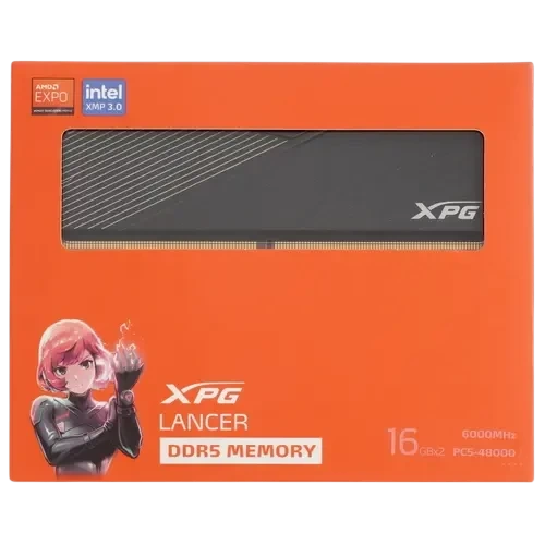 Оперативная память 32 Gb 6000 MHz ADATA XPG LANCER Black (AX5U6000C3016G-DCLABK)